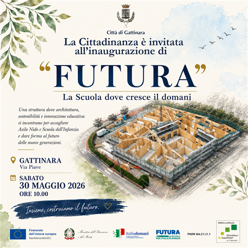 Gattinara inaugura â€œFUTURAâ€: la scuola dove cresce il domani