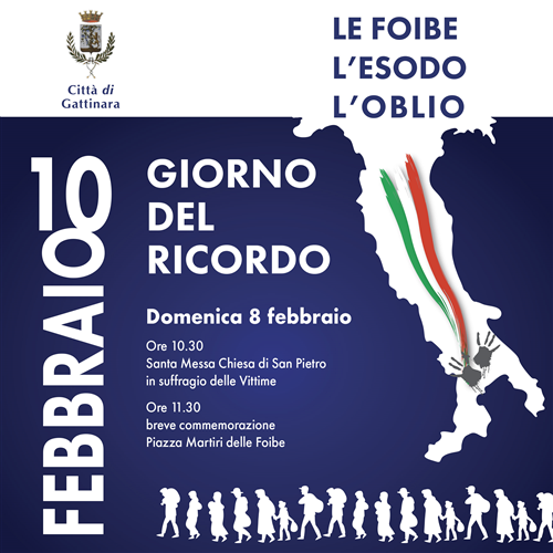 Gattinara celebra il Giorno del Ricordo