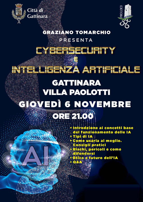 Cybersecurity e Intelligenza Artificiale: una serata per capire, proteggersi e guardare al futuro