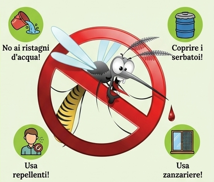Zanzare e prevenzione: venerdì mattina un desk informativo dellIPLA